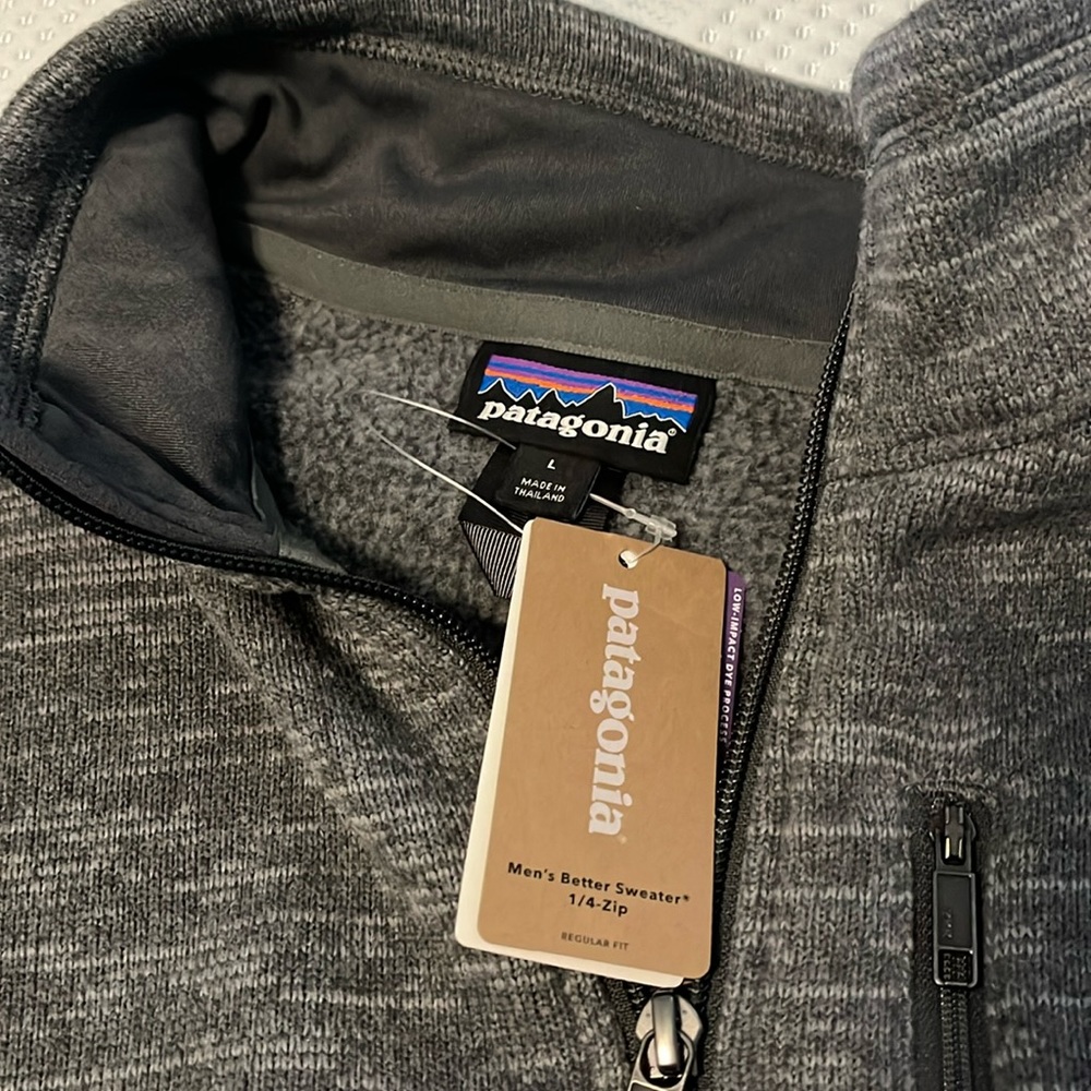 Patagonia Men’s Better Sweater 1/4 zip NWT
